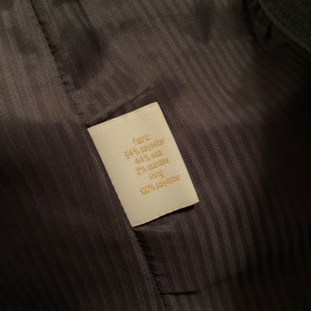 Vintage The Limited Grey “Perfect Travel” Suit Blazer - Sz 4 - Picture 6 of 9